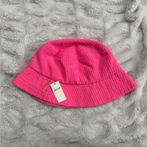 Aerie Pink Bucket Hat